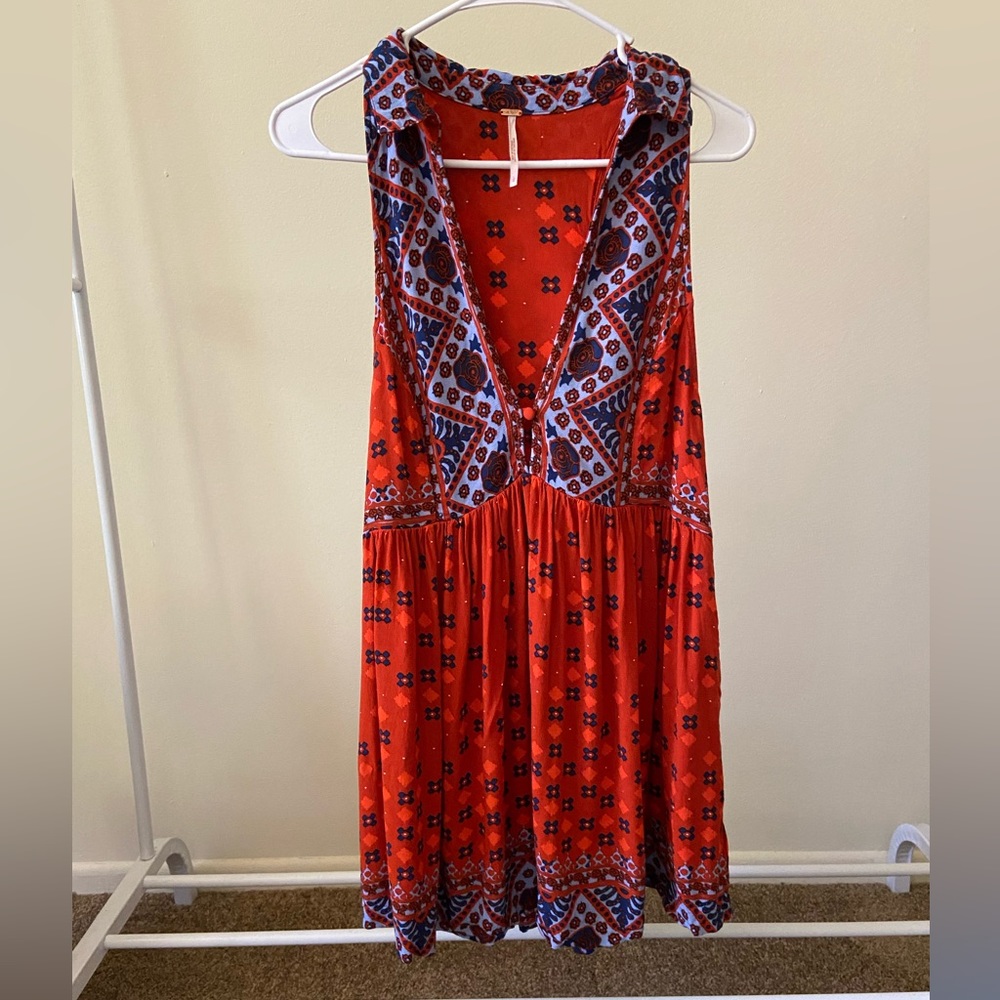Free people boho top. Size large
